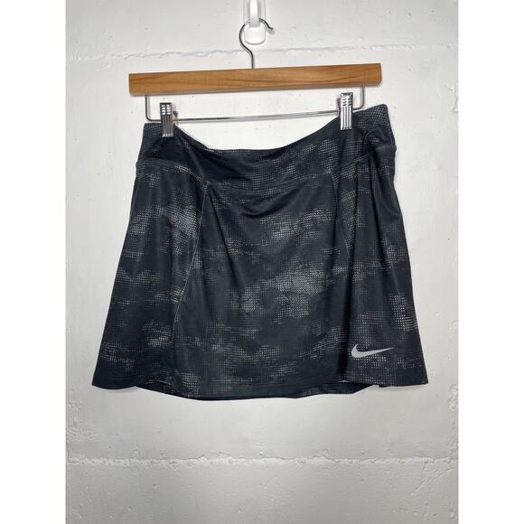 Nike Golf Small Dri-Fit Skort Printed Black Womens Size Medium - Picture 1 of 6